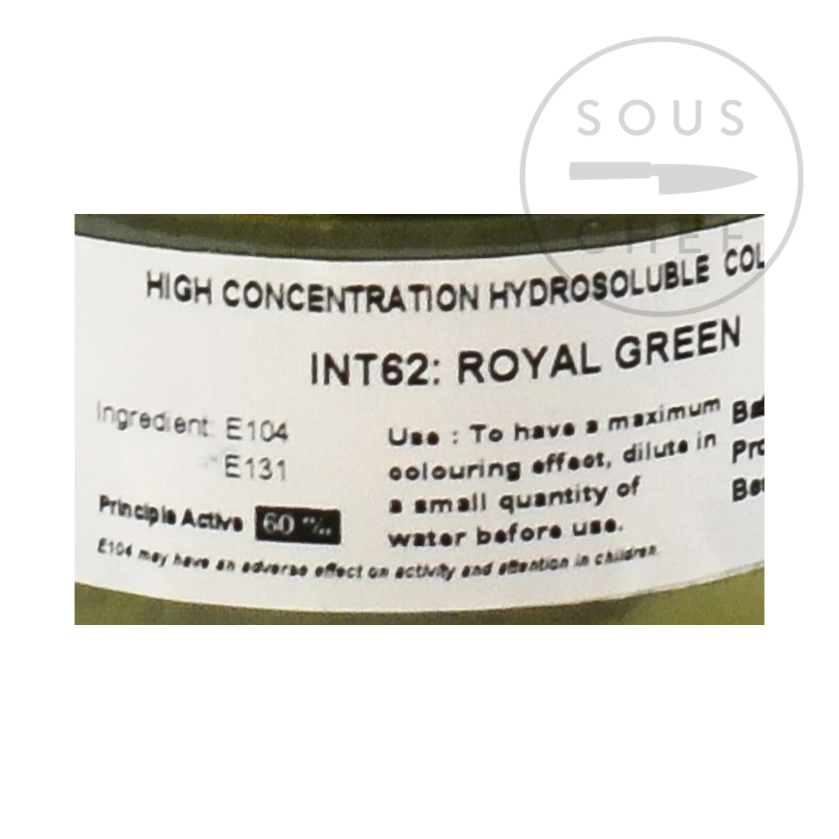 Deco Relief Ingredients Brands|Baking Ingredients^Intense Green Food Colour, 50g