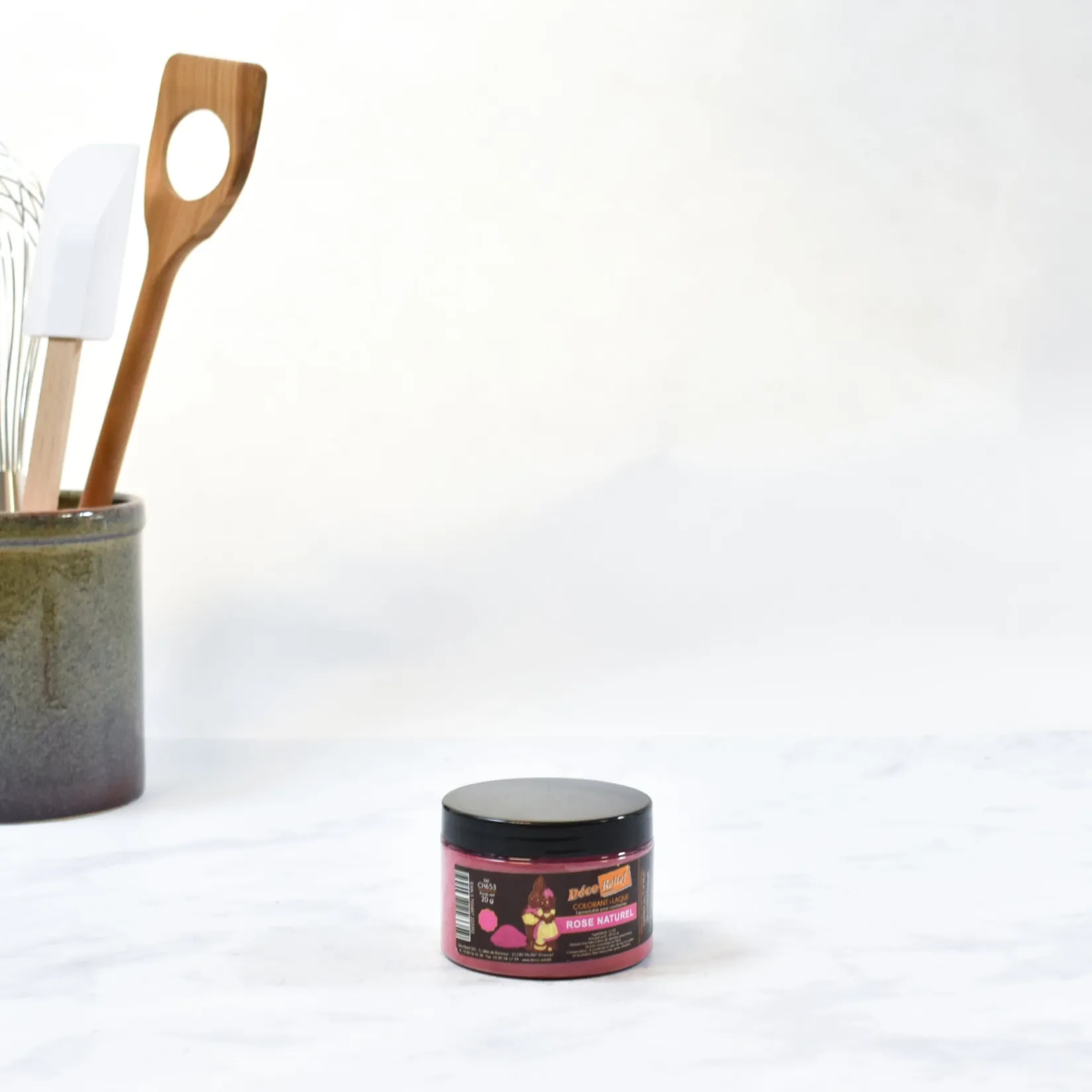 Deco Relief Ingredients Brands|Chocolate & Sweets^Natural Pink Gloss Food Colour For Chocolate, 20g