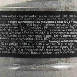 Deco Relief Ingredients Brands|Baking Ingredients^Silver Sugar Glitter, 60g