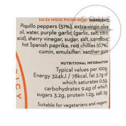 Delicioso Spanish Ingredients|Sauces & Condiments^Salsa Mojo Picon Rojo
