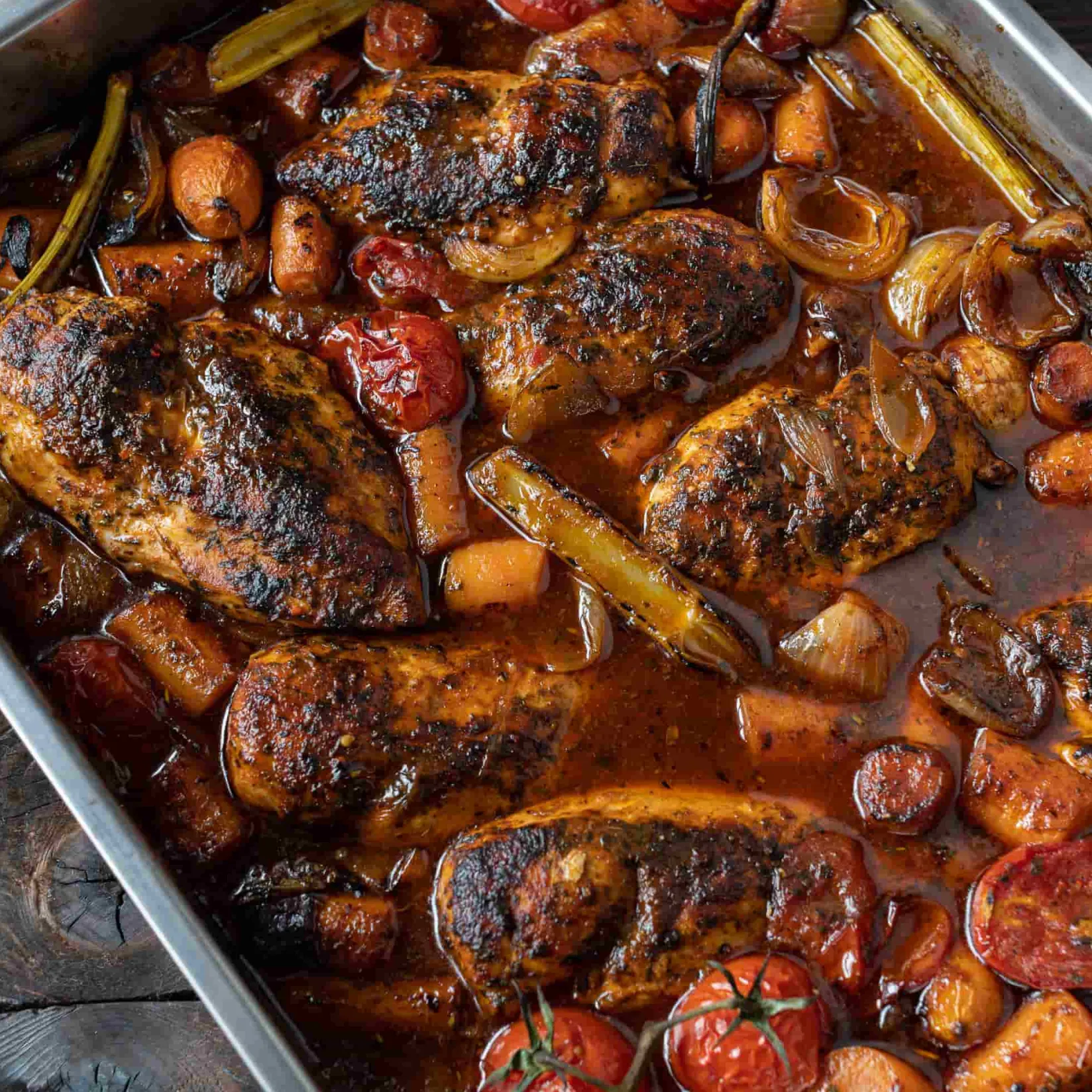 Dexam Baking Supplies & Equipment^Supreme Deep Stainless Steel Roasting Tin