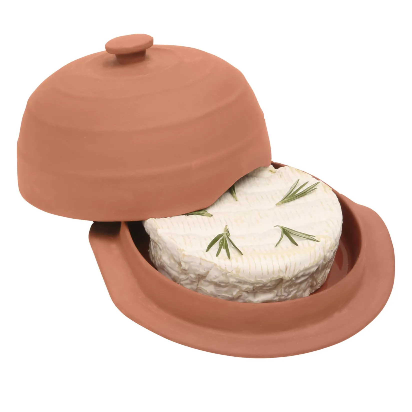 Dexam Baking Supplies & Equipment^Terracotta Cheese Baker with Lid, 17.5cm