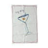 Dinette Kitchen Textiles & Clothing^Very Dirty Martini Linen Tea Towel