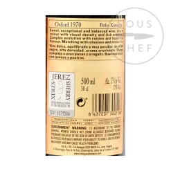 Dios Baco Ingredients Brands|Spanish Ingredients^Pedro Ximenez Sherry, 500ml