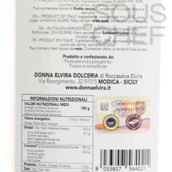 Donna Elvira Ingredients Brands|Italian Ingredients^Cinnamon PGI Modican Chocolate Bar, 70g