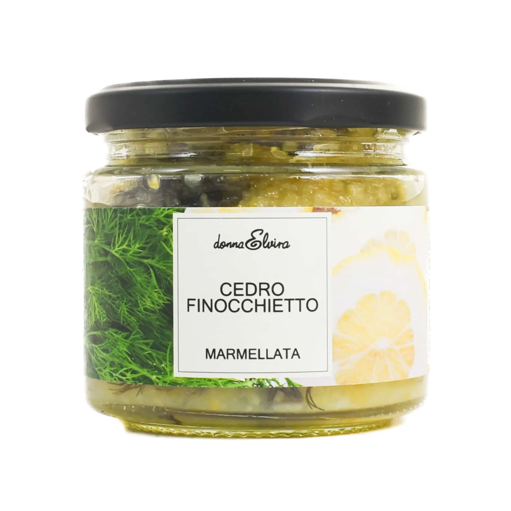 Donna Elvira Italian Ingredients|Jam, Honey & Spreads^Citron and Fennel Marmalade, 210g