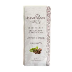 Donna Elvira Italian Ingredients|Chocolate & Sweets^Coffee PGI Modican Chocolate Bar, 70g
