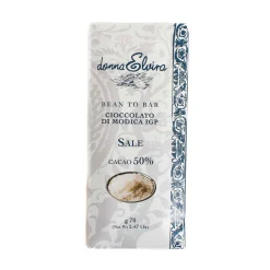 Donna Elvira Ingredients Brands|Italian Ingredients^Salt PGI Modican Chocolate Bar, 70g