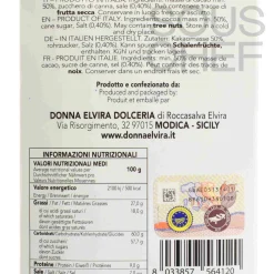 Donna Elvira Ingredients Brands|Italian Ingredients^Salt PGI Modican Chocolate Bar, 70g