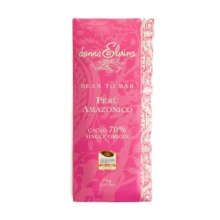 Donna Elvira Italian Ingredients|Chocolate & Sweets^Single Origin Perù Amazonico 70% Chocolate Bar, 70g