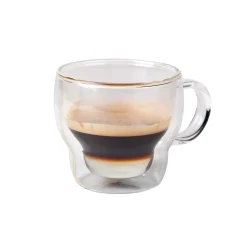 Viejovalle Tableware Brands^Double-Walled Borosilicate Glass Cappuccino Cup, 230ml