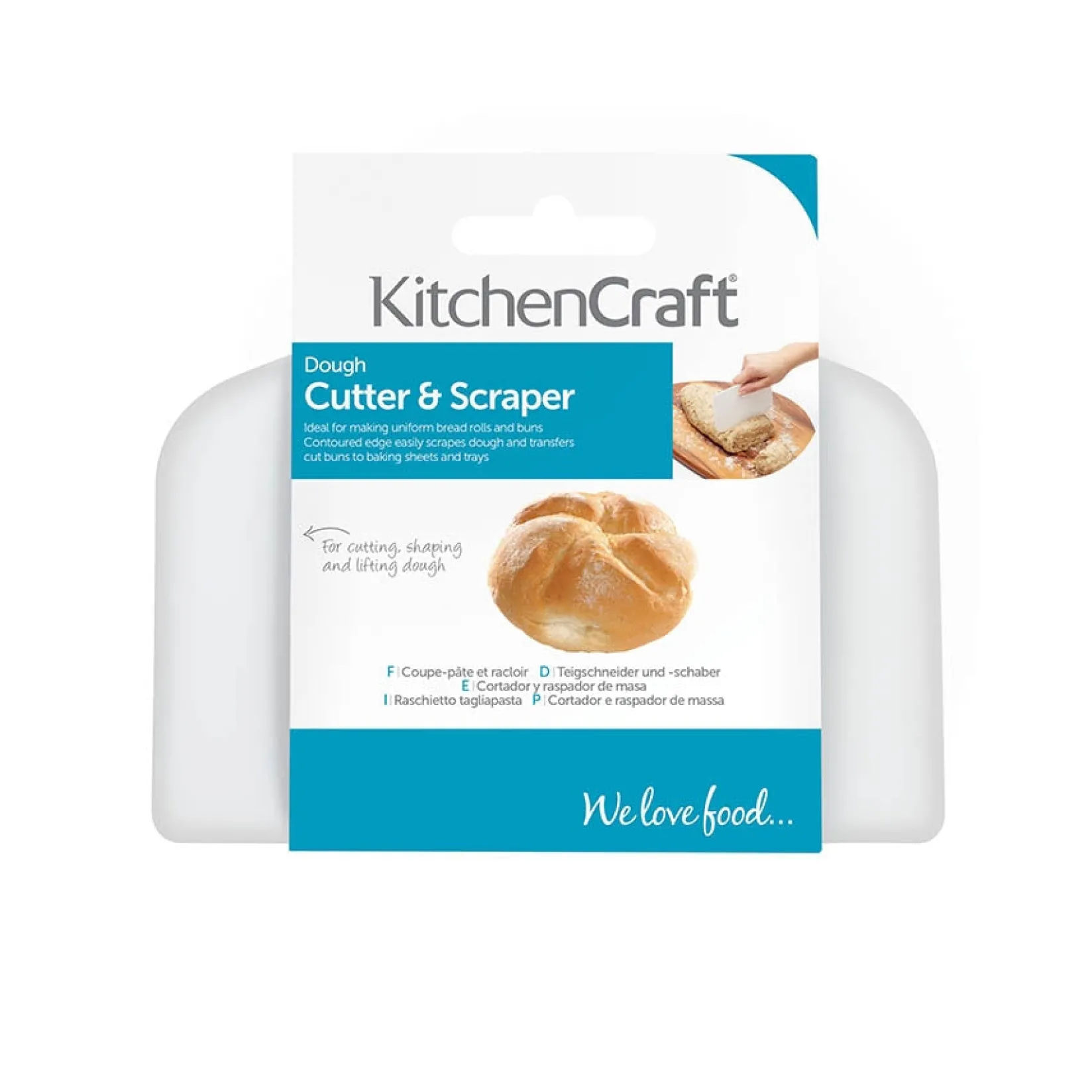 Kitchencraft Kitchen Tools & Utensils|Baking Supplies & Equipment^Dough Cutter & Scraper