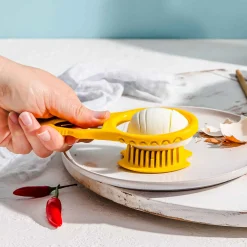 Dreamfarm Kitchen Tools & Utensils^Yellow Eggler Egg Peeler and Slicer