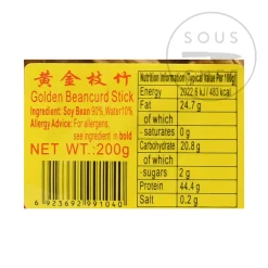 Zheng Feng Chinese Ingredients|Pasta, Rice & Beans^Dried Bean Curd Sticks, 200g