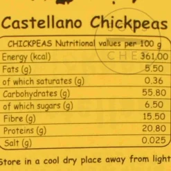 El Maragato Ingredients Brands|Spanish Ingredients^Dried Castellano Chickpeas from Leon, 1kg