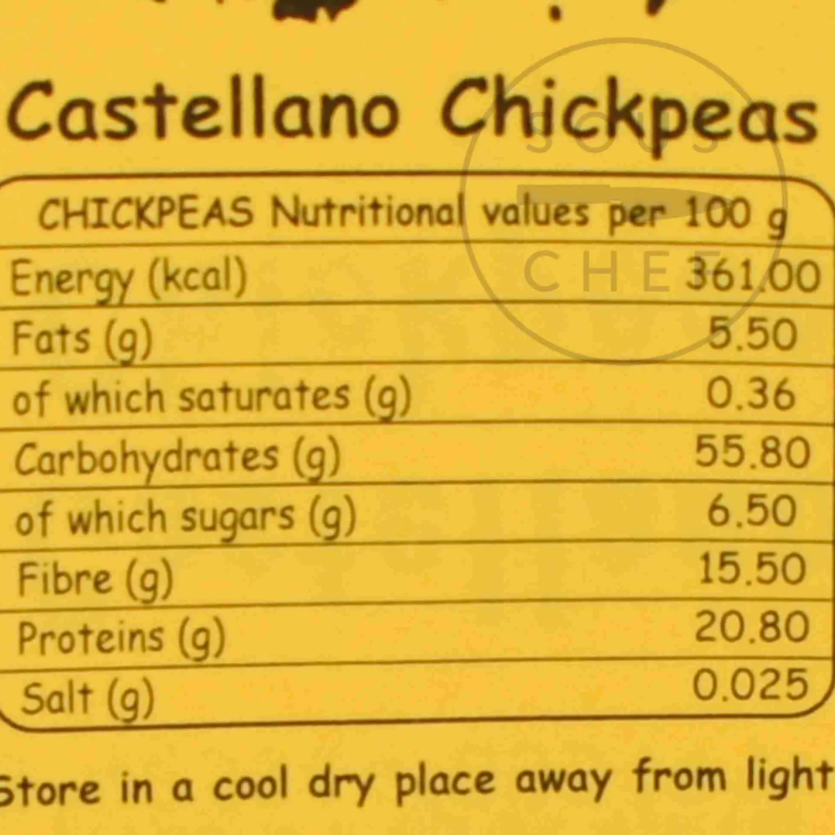 El Maragato Ingredients Brands|Spanish Ingredients^Dried Castellano Chickpeas from Leon, 1kg