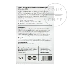 Cool Chile Co Mexican Ingredients|Herbs & Spices^Dried Chipotle Chillies, 40g