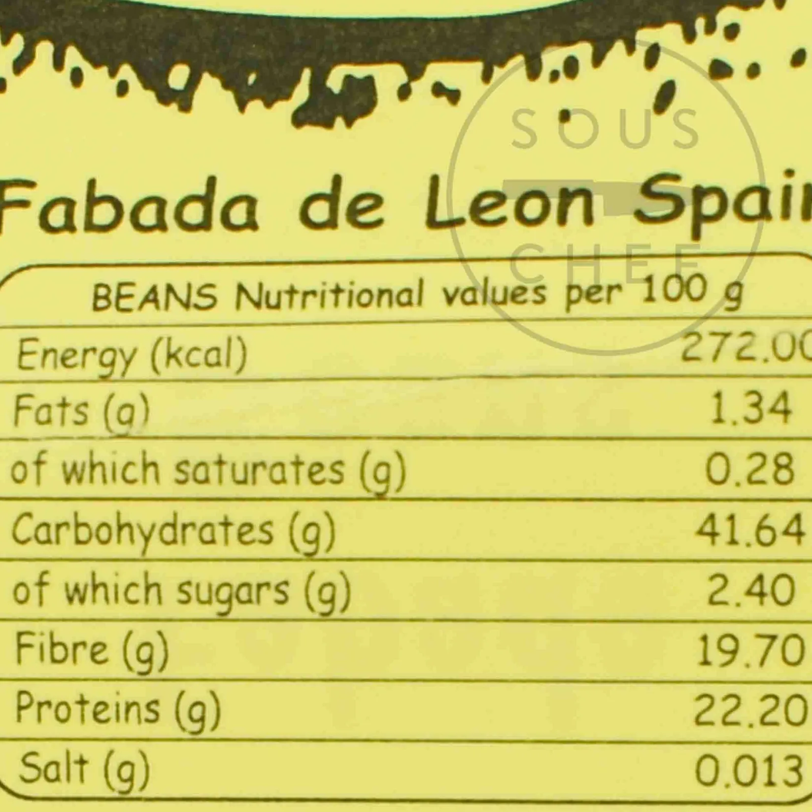 El Maragato Spanish Ingredients|Pasta, Rice & Beans^Dried Fabada Beans from Leon, 1kg