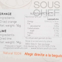 Botanic & Fruits Ingredients Brands|Baking Ingredients^Dried Orange & Lime Slices, 30g