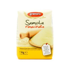 Granoro Italian Ingredients|Baking Ingredients^Durum Semolina 'Rimacinata' - Fine Ground Wheat Flour, 1kg