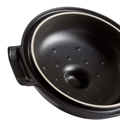 Emile Henry French Ingredients|Pots & Pans^Delight Black Ceramic Induction Braiser, 27cm