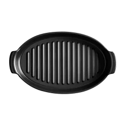 Emile Henry Bbq & Smoking^Limited Edition Black BBQ Griddle, 42.5x25cm