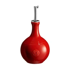 Emile Henry Jugs & Bottles|Tableware Brands^Red Round Oil Bottle, 400ml