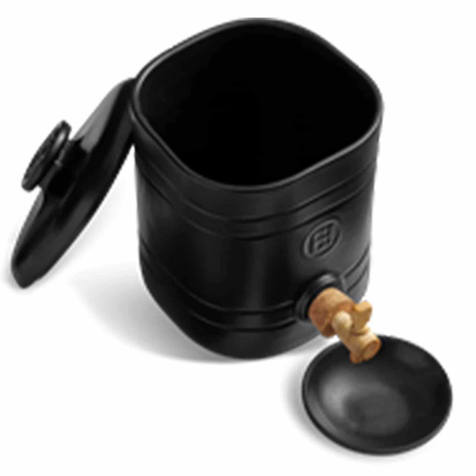 Emile Henry Pickling, Preserving & Fermenting Jars^Vinaigrier, 2 litre