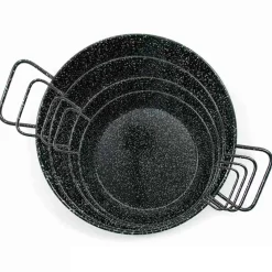 La Ideal Spanish Ingredients|Pots & Pans^Enamelled 4 Person Paella Pan, 26cm