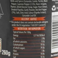 Essential Cuisine Ingredients Brands|Middle Eastern Ingredients^Street Food Zesty Chermoula Seasoning, 260g