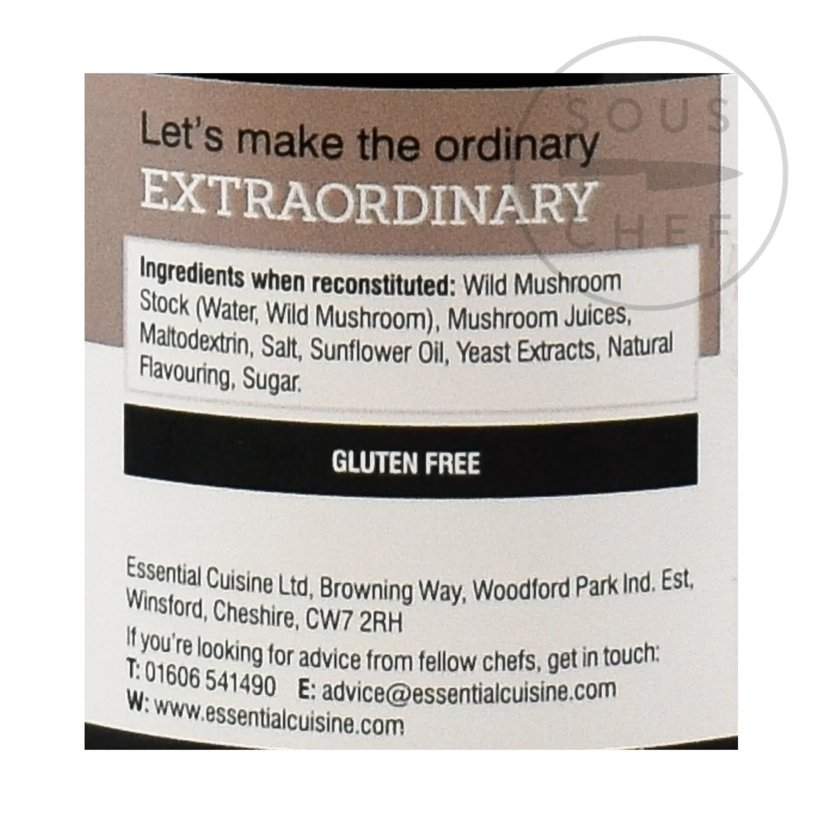 Essential Cuisine Ingredients Brands|French Ingredients^Wild Mushroom Glace, 600g