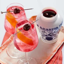 Fabbri Italian Ingredients|Baking Ingredients^Amarena Cherries in Syrup - Opaline Jar, 600g