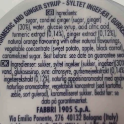 Fabbri Ingredients Brands|Italian Ingredients^Candied Ginger in Syrup, 600g