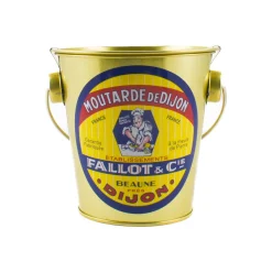 Fallot Ingredients Brands|French Ingredients^Dijon Mustard In Gift Metal Bucket, 450g