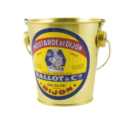 Fallot Ingredients Brands|French Ingredients^Dijon Mustard In Gift Metal Bucket, 450g