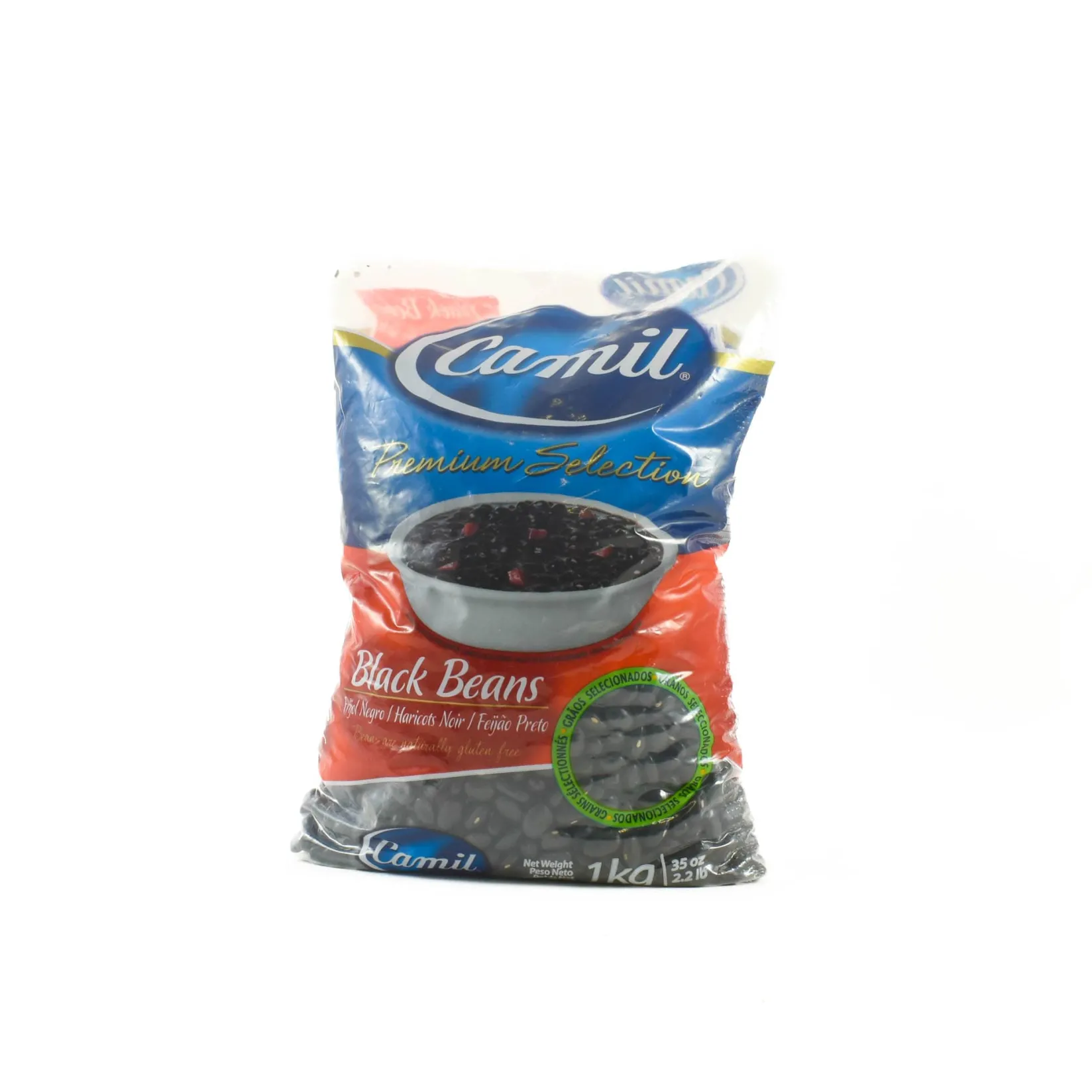 Camil Ingredients Brands|Brazilian Ingredients^Feijao Preto, Black Beans 1kg