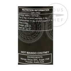 Ferns Ingredients Brands|Indian Ingredients^' Hot Mango Chutney, 440g