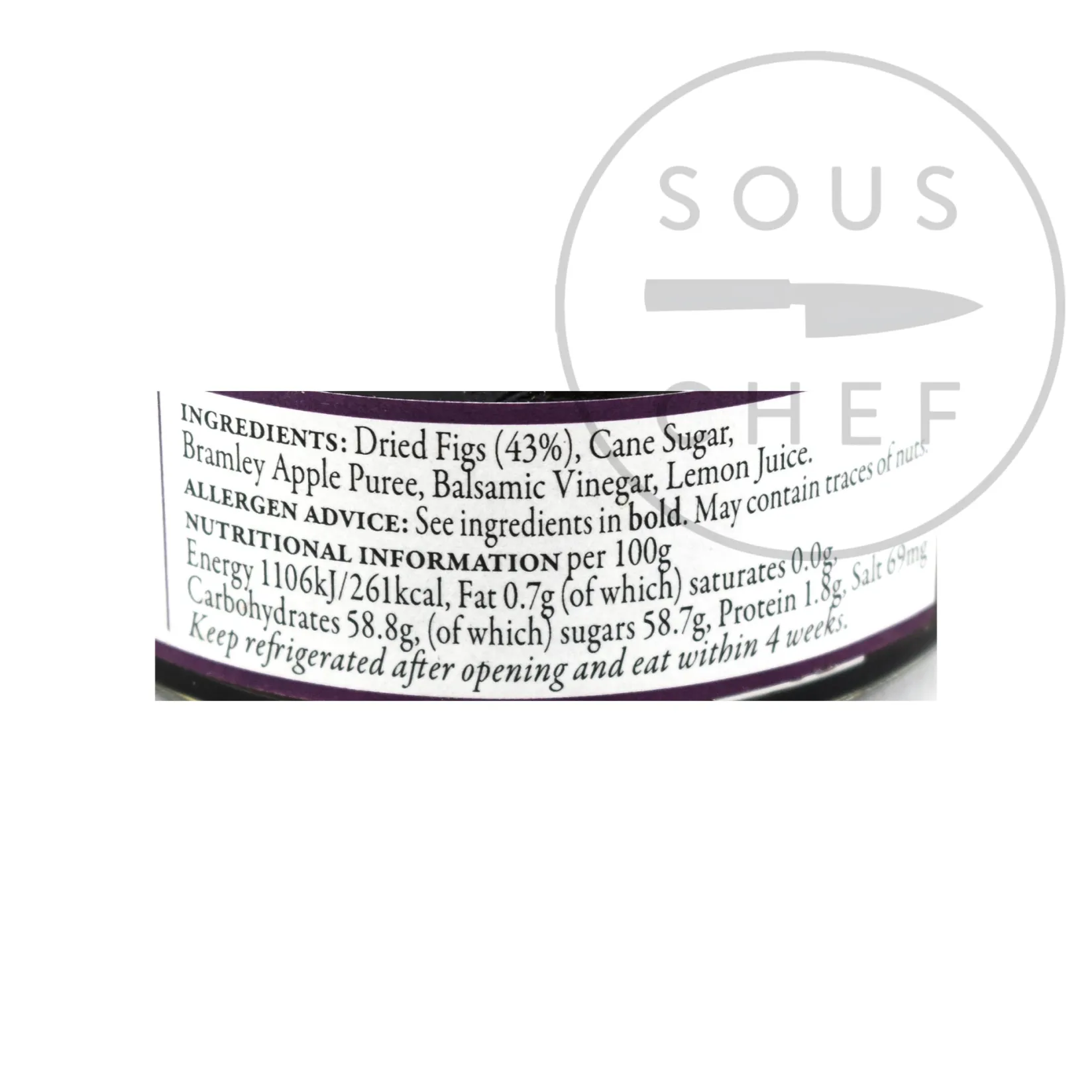 The Fine Cheese Co Ingredients Brands|Made In The Uk^Fig Preserve for Cheese, 113g