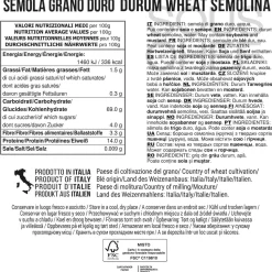 Filotea Ingredients Brands|Italian Ingredients^Calamarata Durum Wheat Semolina Pasta, 500g
