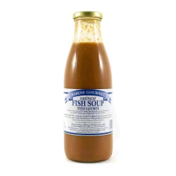 Marine Gourmet French Ingredients|Stock & Bouillon^Fish Soup With Saffron, 715ml