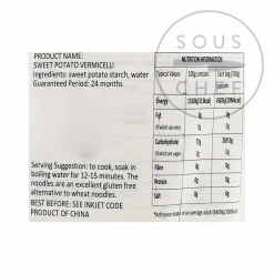 Fish Ingredients Brands|Chinese Ingredients^Well Brand Sweet Potato Vermicelli