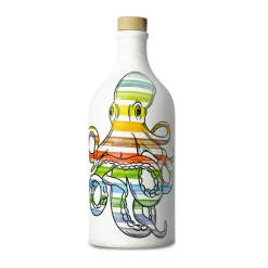 Frantoio Muraglia Ingredients Brands|Italian Ingredients^Intense Fruity Extra Virgin Olive Oil in Octopus Terracotta Bottle, 500ml