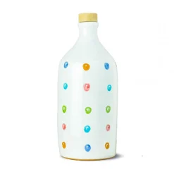 Frantoio Muraglia Ingredients Brands|Italian Ingredients^Medium Fruity Extra Virgin Olive Oil in Polka Dot Terracotta Bottle, 500ml