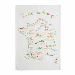 Coucke Kitchen Textiles & Clothing^Fromage French Tea Towel