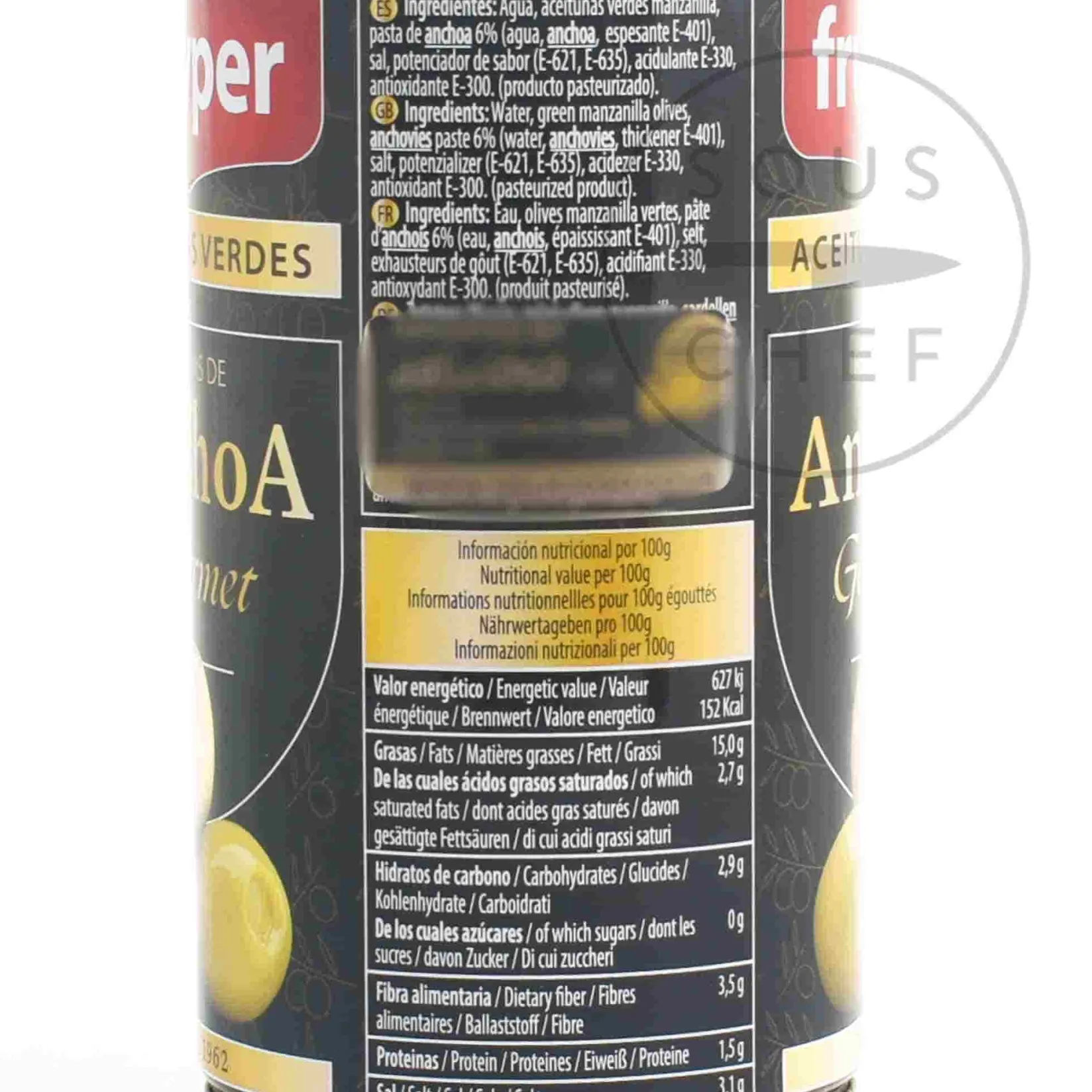 Fruyper Ingredients Brands|Spanish Ingredients^Manzanilla Olives with Anchovy