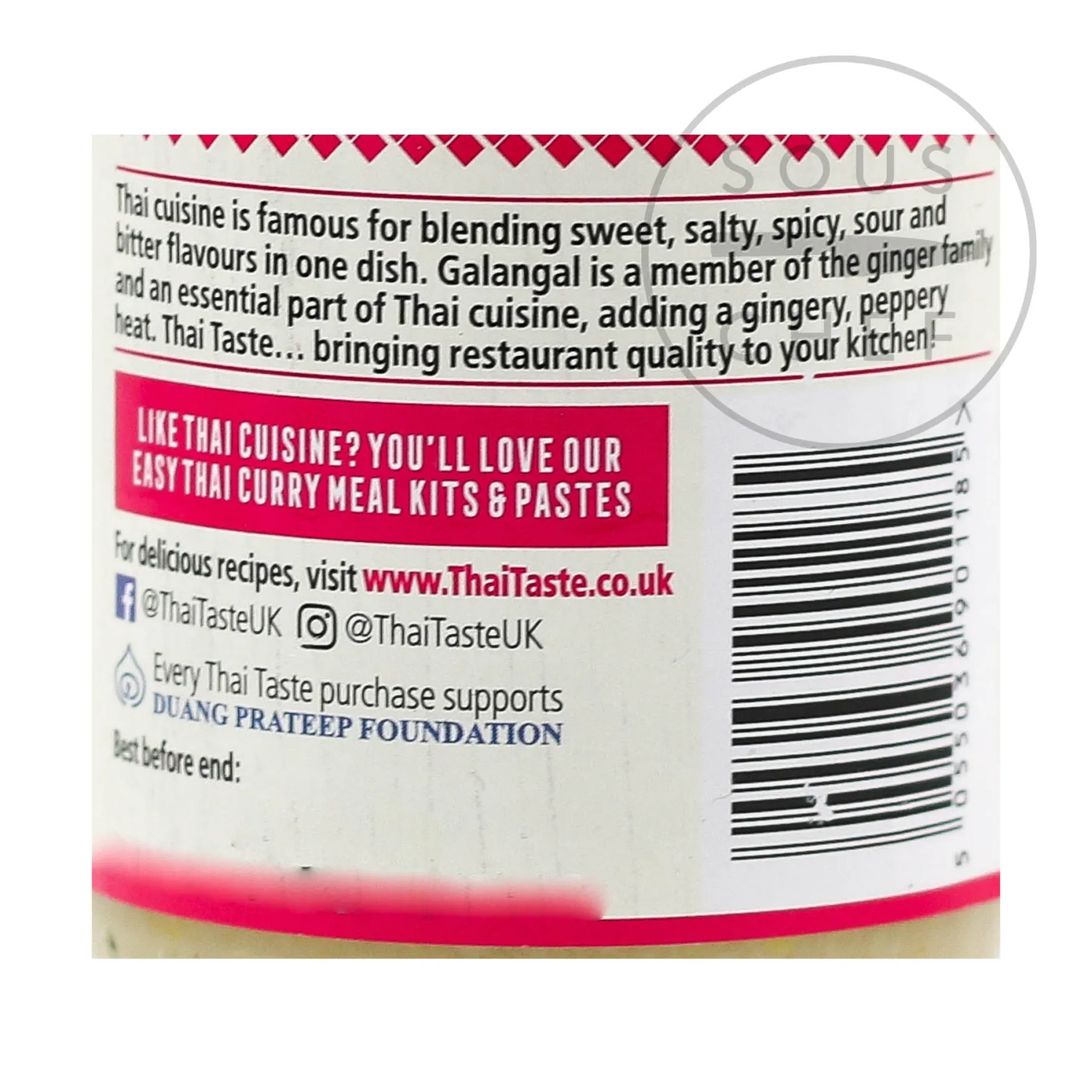 Thai Taste Ingredients Brands|Southeast Asian Ingredients^Galangal, 114g