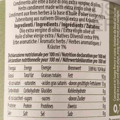 Galantino Ingredients Brands|Italian Ingredients^Puglian Aromatic Herbs "Beltocco" Extra Virgin Olive Oil, 100ml