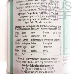 Galantino Ingredients Brands|Italian Ingredients^Puglian Mint Extra Virgin Olive Oil, 100ml