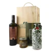 Galantino Ingredients Brands|Oil, Vinegar & Dressings^Small Gift Set In Wooden Box
