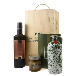 Galantino Ingredients Brands|Oil, Vinegar & Dressings^Small Gift Set In Wooden Box